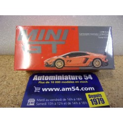 Lamborghini Aventador LB Works Orange MDX 2025 MGT01133 True Scale Models Mini GT