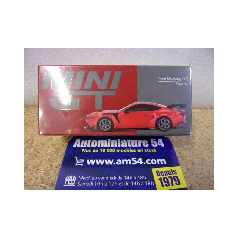Ford Mustang GTD Race Red MGT01196 Mini GT