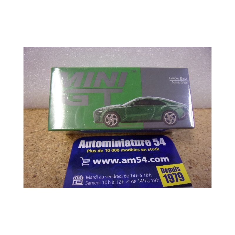 Bentley Batur Bonneville Scarab Green MGT01161 True Scale Models Mini GT