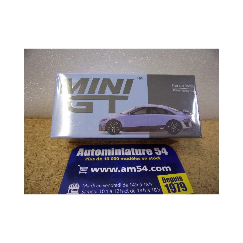Hyundai RN22e Performance Blue MGT01208 True Scale Models Mini GT