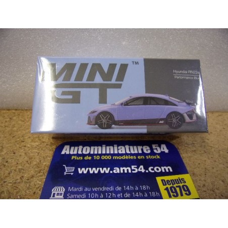 Hyundai RN22e Performance Blue MGT01208 True Scale Models Mini GT