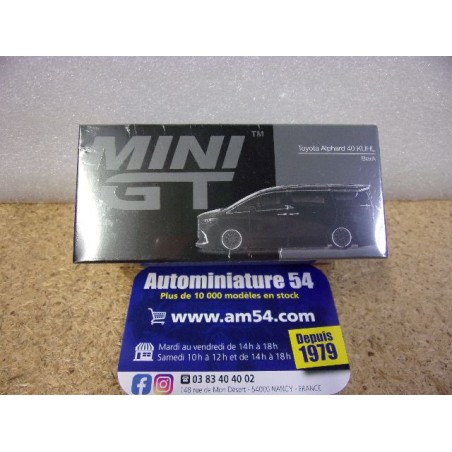 Toyota Alphard 40 KUHL Black MGT01179 True Scale Models Mini GT