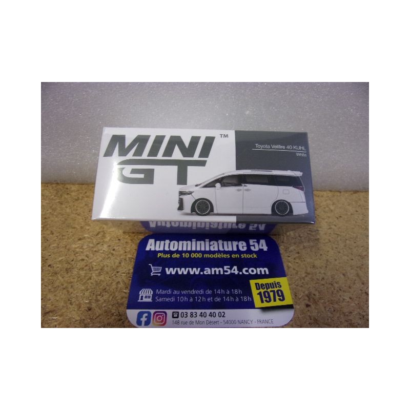Toyota Alphard 40 KUHL White MGT01180 True Scale Models Mini GT