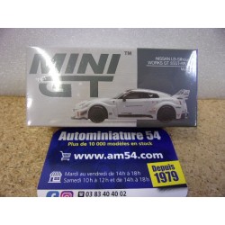 Nissan LB-Silhouette Works GTR35-RR Ver1 Grey MGT01248 True Scale Models Mini GT