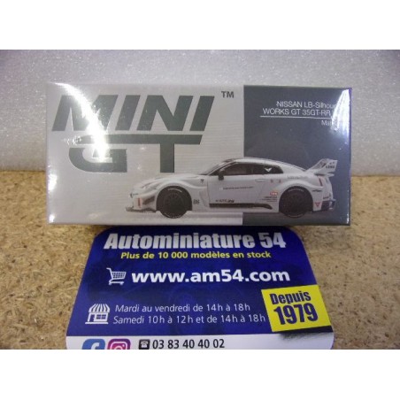 Nissan LB-Silhouette Works GTR35-RR Ver1 Grey MGT01248 True Scale Models Mini GT