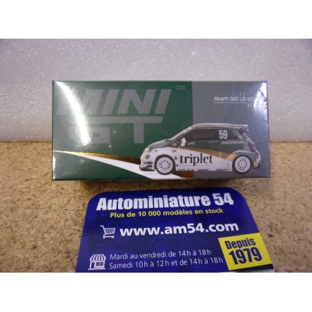 Fiat Abarth 595 LB Works TY Edition MGT01216 True Scale Models Mini GT
