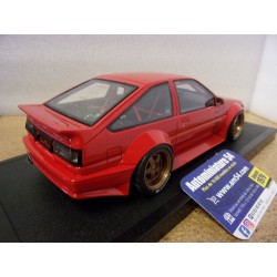 Toyota Sprinter Trueno AE86 WideBody Ferrari rosso 1985 OT1278 OttoMobile