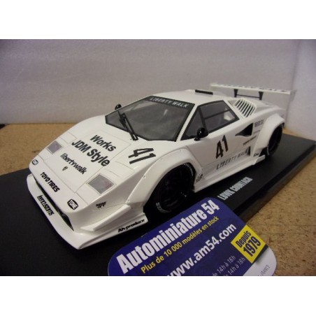 Lamborghini Countach LB Works Blanc 2023 Z356-WH GT Spirit