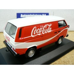 Volkswagen T3 Transporter Combi Coca Cola 1983 400055062 Minichamps