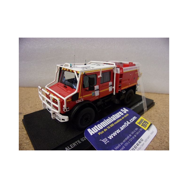 MERCEDES-BENZ Unimog U5000 Gimaex CCFM BMPM Pompiers Marseille Alerte 0208