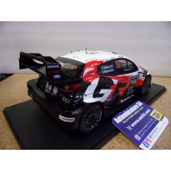 2026 Toyota GR Yaris Rally1 n°33 Evans - Martin Monte Carlo 18RMC269B Ixo Models