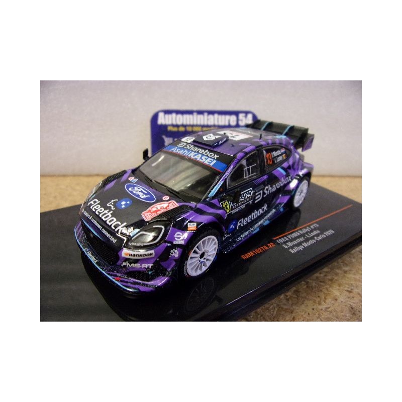 2026 Ford Puma Rally 1 n°13 Munster - Louka Monte Carlo RAM1072A Ixo Models