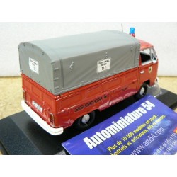 Volkswagen T2b Combi Pick up Pritschenwagen Feuerwehr Dortmund 400053290 Minichamps