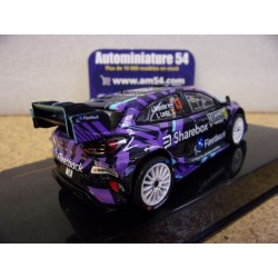 2026 Ford Puma Rally 1 n°13 Munster - Louka Monte Carlo RAM1072A Ixo Models