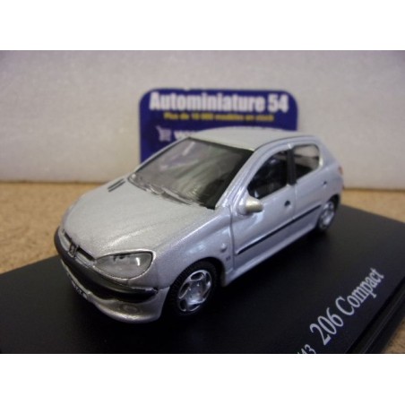 Peugeot 206 5 Portes Grise 7-42490 Cararama Oliex