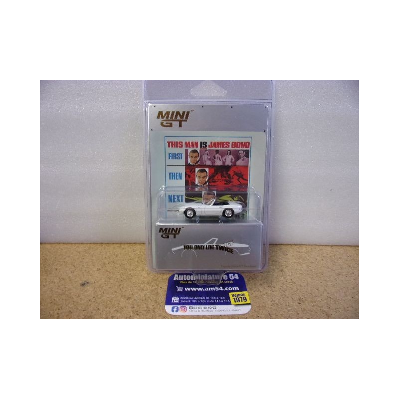 Toyota 2000 GT James Bond  "You Only Live Twice " English Version MGT00915-007E Mini GT