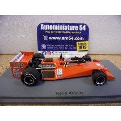 1978 Surtees TS20 n°18 René Arnoux US GP S5406 Spark Model