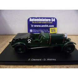 1930 Bentley Speed Six n°2 Clement - Watney S7780 Spark Model