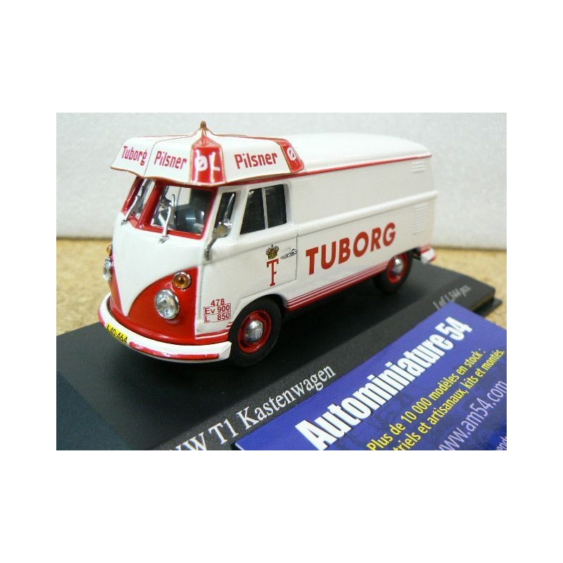 Volkswagen T1 Combi 1963 Delivery van Tuborg 430052208 Minichamps