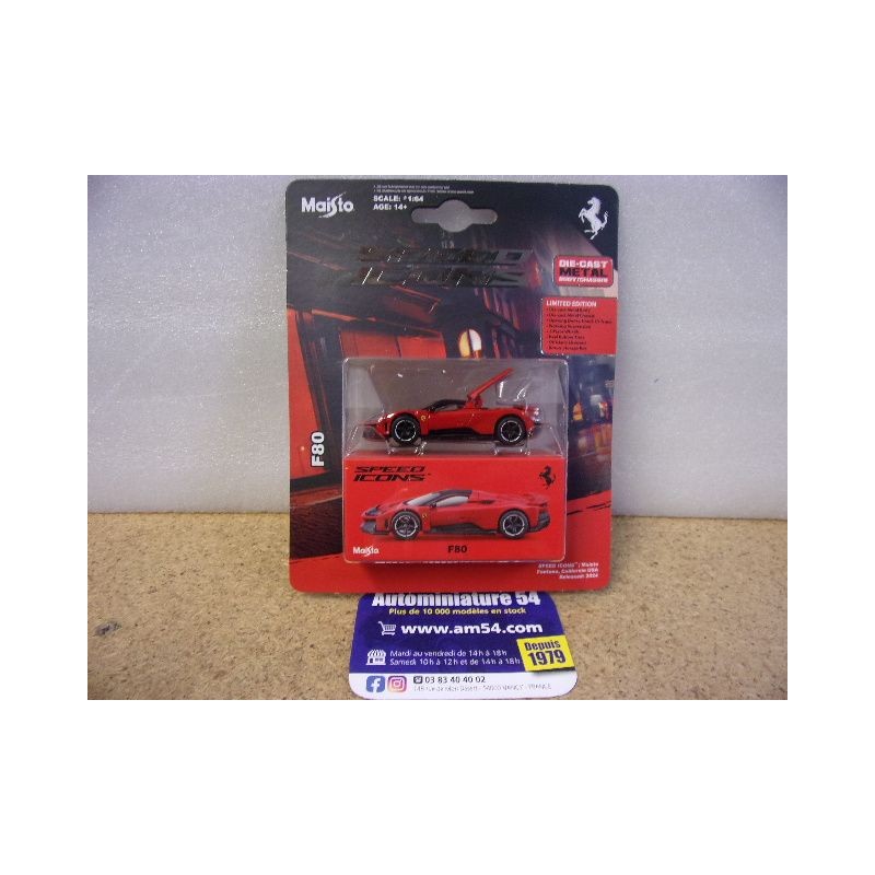 Ferrari F80 Red 15715R Maisto Speed Icons