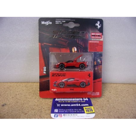 Ferrari F80 Red 15715R Maisto Speed Icons