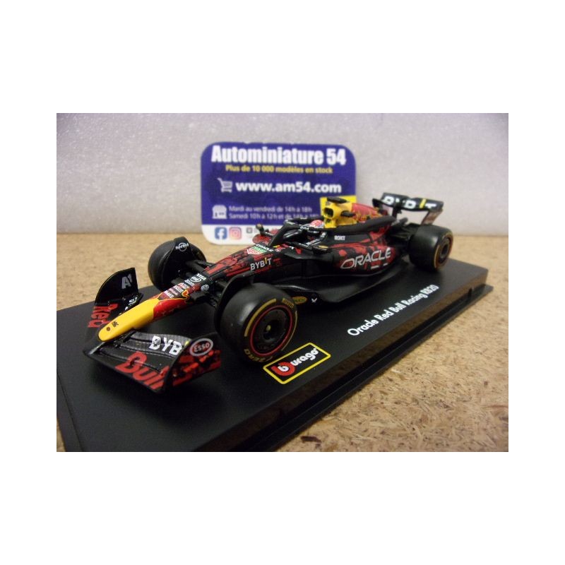 2024 Red Bull Racing RB20 n°1 Max Verstappen British GP 18-38098-BV Bburago Racing