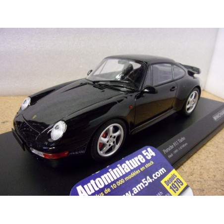 Porsche 911 - 993 Turbo Black 1995 155061171 Minichamps