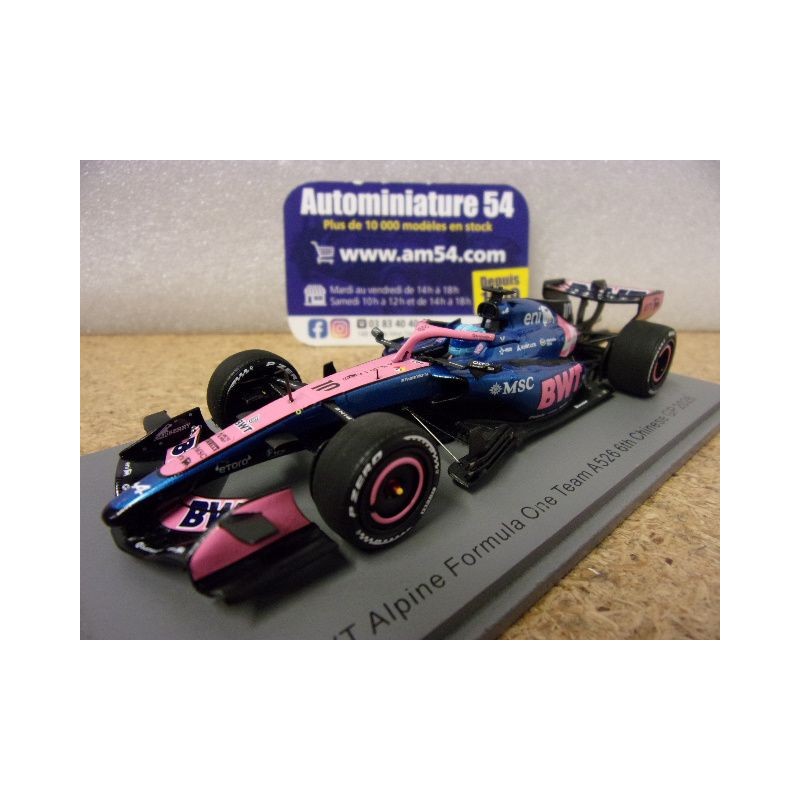2026 Alpine BWT F1 Team A525 n°10 Pierre Gasly Chinese GP S9366 Spark Model
