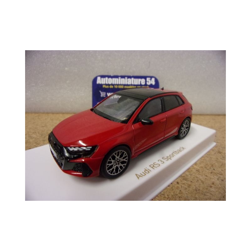 Audi RS3 Sportback Progressive Red 2025 830122 Norev