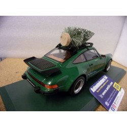 Porsche 911 Turbo 3.3 Merry Christmas 1980 green 187669 Norev