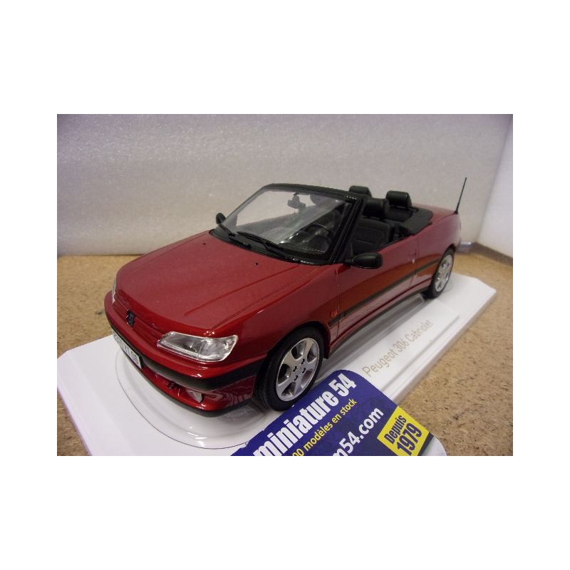 Peugeot 306 Cabrio Diablo red 1994 184930 Norev