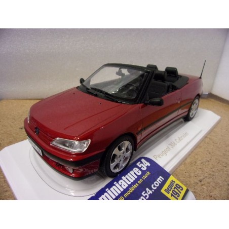 Peugeot 306 Cabrio Diablo red 1994 184930 Norev