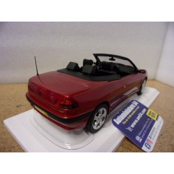Peugeot 306 Cabrio Diablo red 1994 184930 Norev