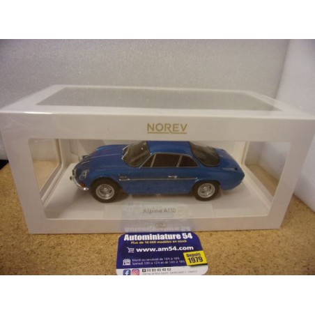 Renault Alpine A110 1600S 1971 Blue 185300 Norev