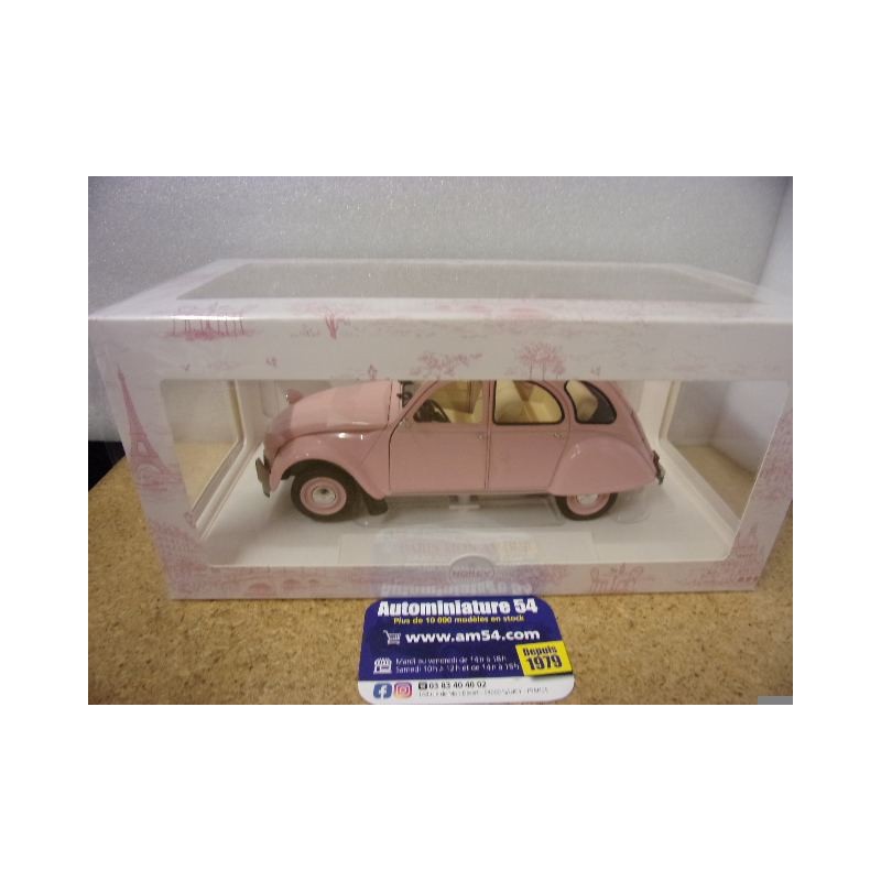 Citroen 2CV Rose Paris Mon Amour 1986 181474 Norev