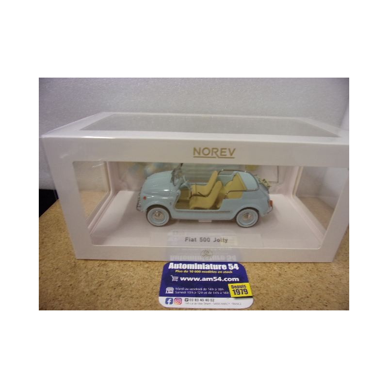 Fiat 500 Jolly Blue 1965 187793 Norev