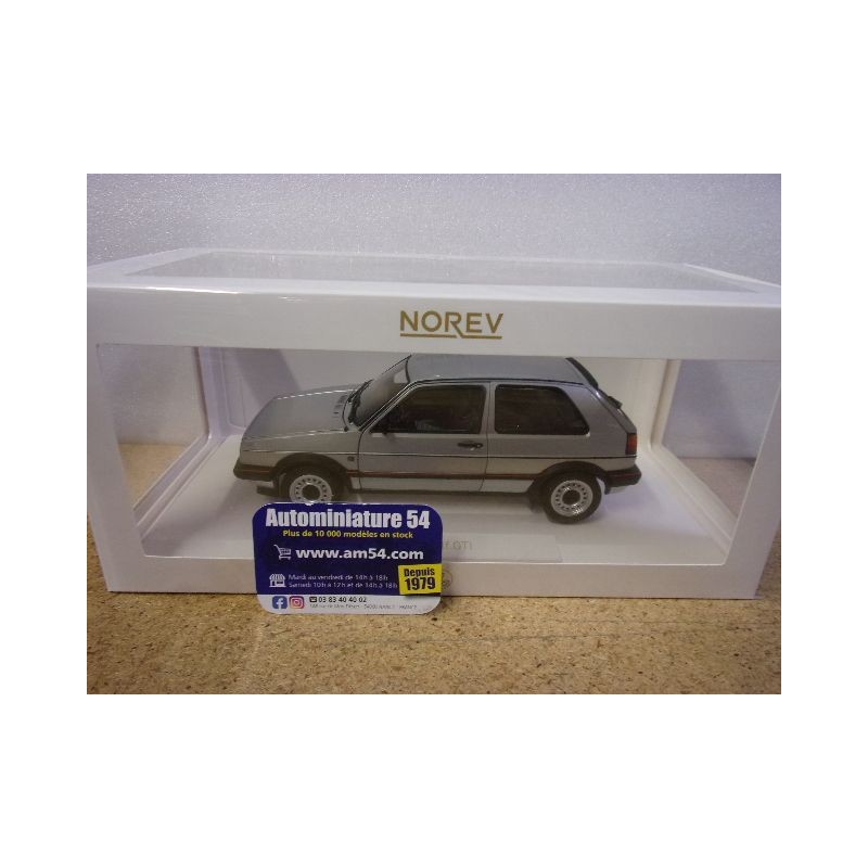Volkswagen Golf 2 GTi Diamond Silver 1991 188584 Norev