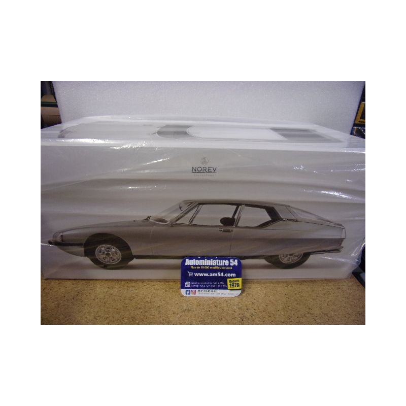 Citroen SM Pearl Grey Métallisé 1972 1/12 121707 Norev
