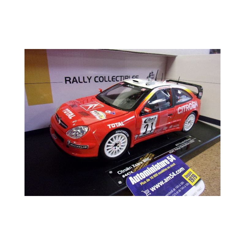 2002 Citroen Xsara WRC n°21 Loeb - Elena 1st winner Deutschland 4474 SunStar