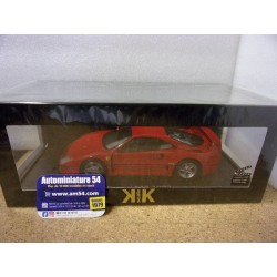 Ferrari F40 Red Gianni Agnelli 1987 KKDC180697 KK Scale Models