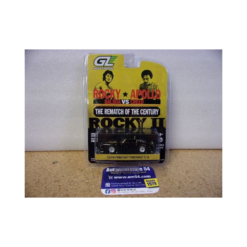 Pontiac Trans Am Firebird Rocky II ( Rocky vs Apollo Creed ) 1979 44650-C Greenlight 1.64ième