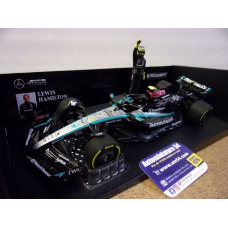 2024 Mercedes AMG W15E n°44 Lewis Hamilton Last Mercedes GP Abu Dhabi GP 110242444 Minichamps