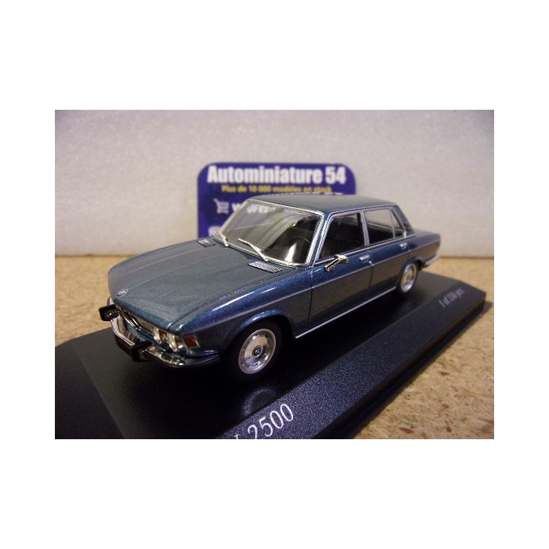 BMW 2500 Blue met. 1968 410029204 Minichamps