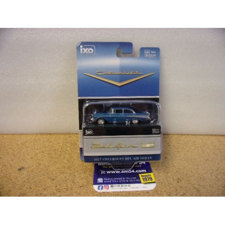 Chevrolet Bel Air Sedan blue 1957 IA64021 Ixo Models 1-64ième