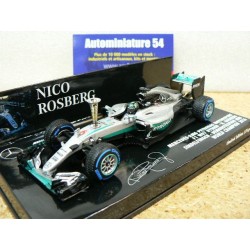 2016 Mercedes AMG Petronas W07 N.Rosberg Sindelfingen Demonstration World Champion 410161006 Minichamps