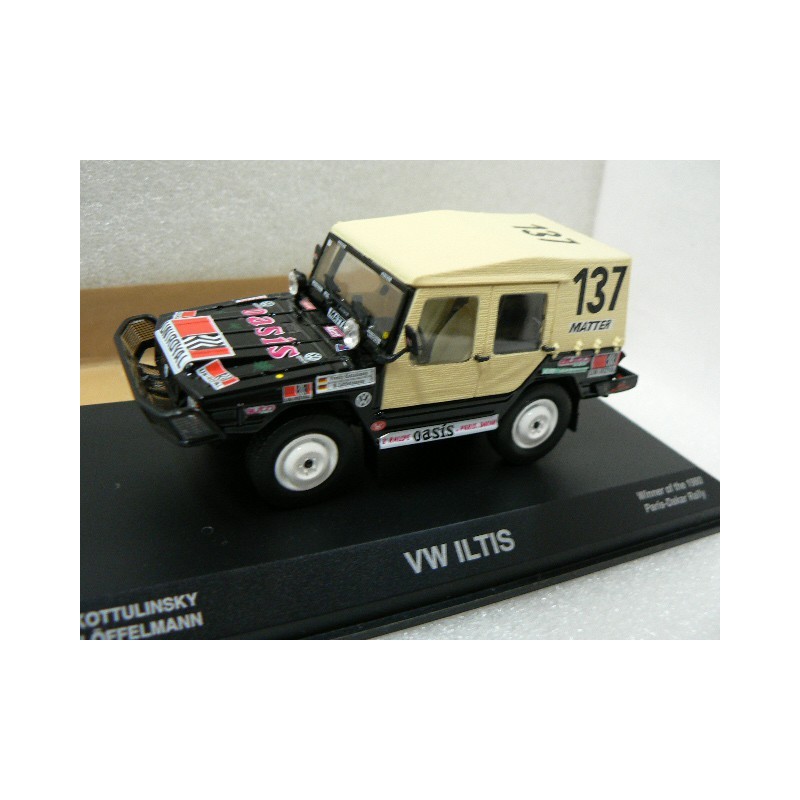 1980 Volkswagen Iltis n°137 1st  Dakar 840227 Norev