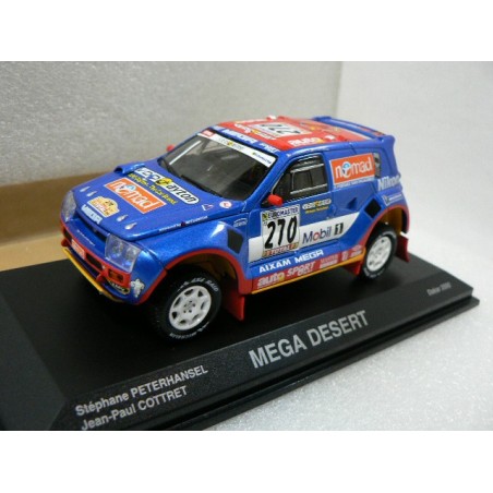 2000 Méga Aixam Désert Peterhansel n°270 Dakar 880020 Norev