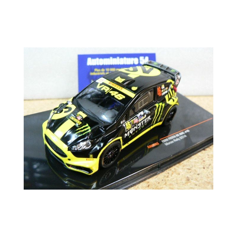 2014 Ford Fiesta RS WRC n°46 Valentino Rossi - Cassina Monza RAM603 Ixo Models