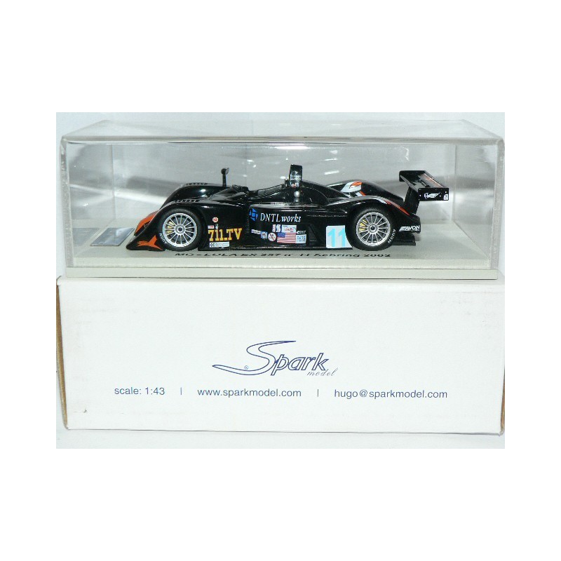 2002 MG Lola EX 257 Knight  n°11 Sebring SCMG04 Spark Model