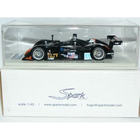 2002 MG Lola EX 257 Knight  n°11 Sebring SCMG04 Spark Model